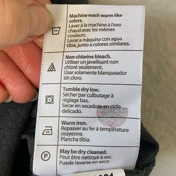 Carhartt Grey Loose Fit Button Up Casual Work Shirt Size Small - Picture 5 of 5